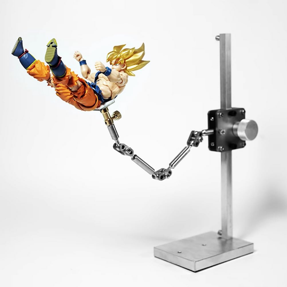 18CM,Zestaw do animacji poklatkowej DIY, 25 cm ramiona montażowe ze stali nierdzewnej z 5 łącznikami, 16 cm podpórka szynowa, do samodzielnej produkcji postaci, figurek z gliny