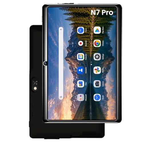 Image of IKALL N7 Pro 7-Inch Android Wi-Fi Tablet | 2GB RAM, 16GB Storage | Wi-Fi Only | 3000mAh Battery | Dual Camera | Compact & Lightweight | Ideal for Learning & Entertainment - Black