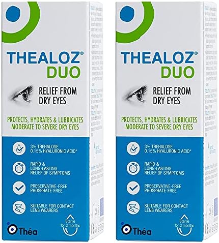 THEA PHARMA 2 x loz Duo Eye Drops -10ml