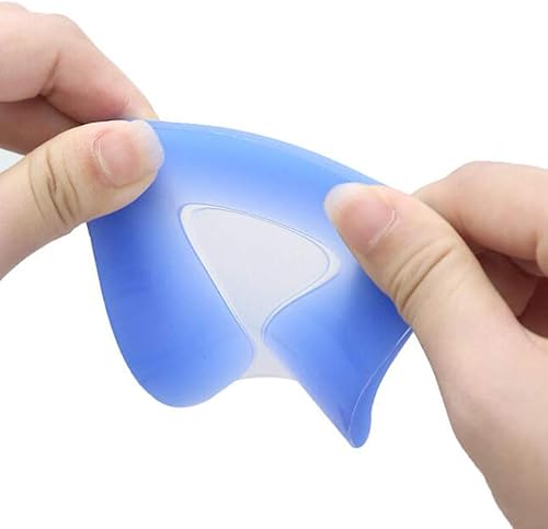 Miniatura 4 de EXCEART Talones de gel insertos plantares Slicone Almohadillas antideslizantes para talón, almohadillas para espolones óseos, protectores de