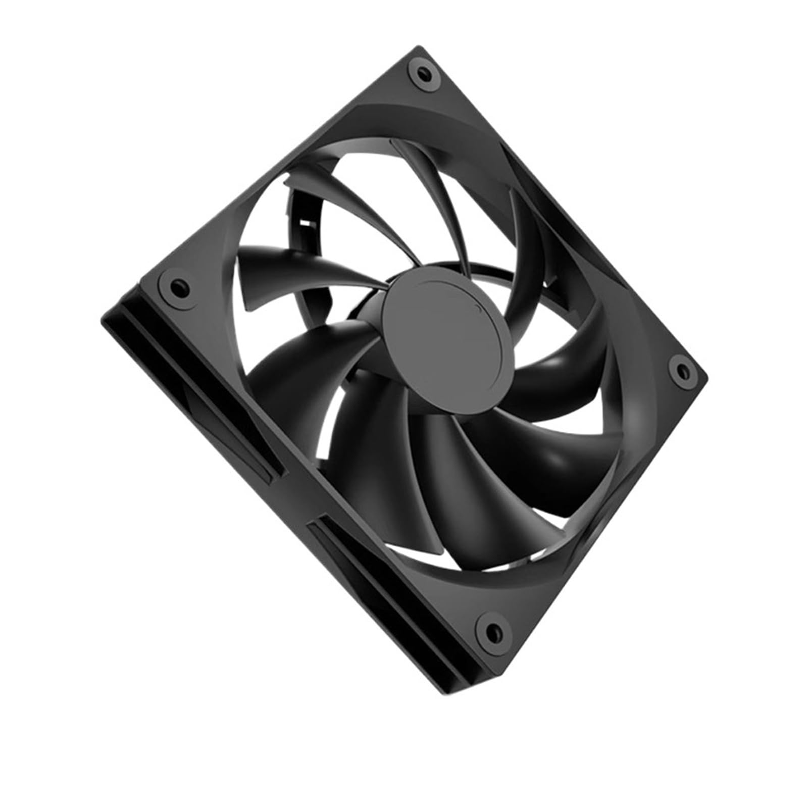 JP120 Ventola da 120 mm Velocità 2000 giri/min 4PIN Cuscinetto idraulico silenzioso Ventole di raffreddamento da 12 cm for custodia for PC da gioco Dispositivo di raffreddamento a liquido(1 White Fan)