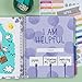 Erin Condren 7'' x 9'' 2nd Edition Erin Condren Kids Planner & Activity Book - Dreaming Has No Limits. 12 - Month Undated Planner with Dividers and Activity Sheets and Stickers.