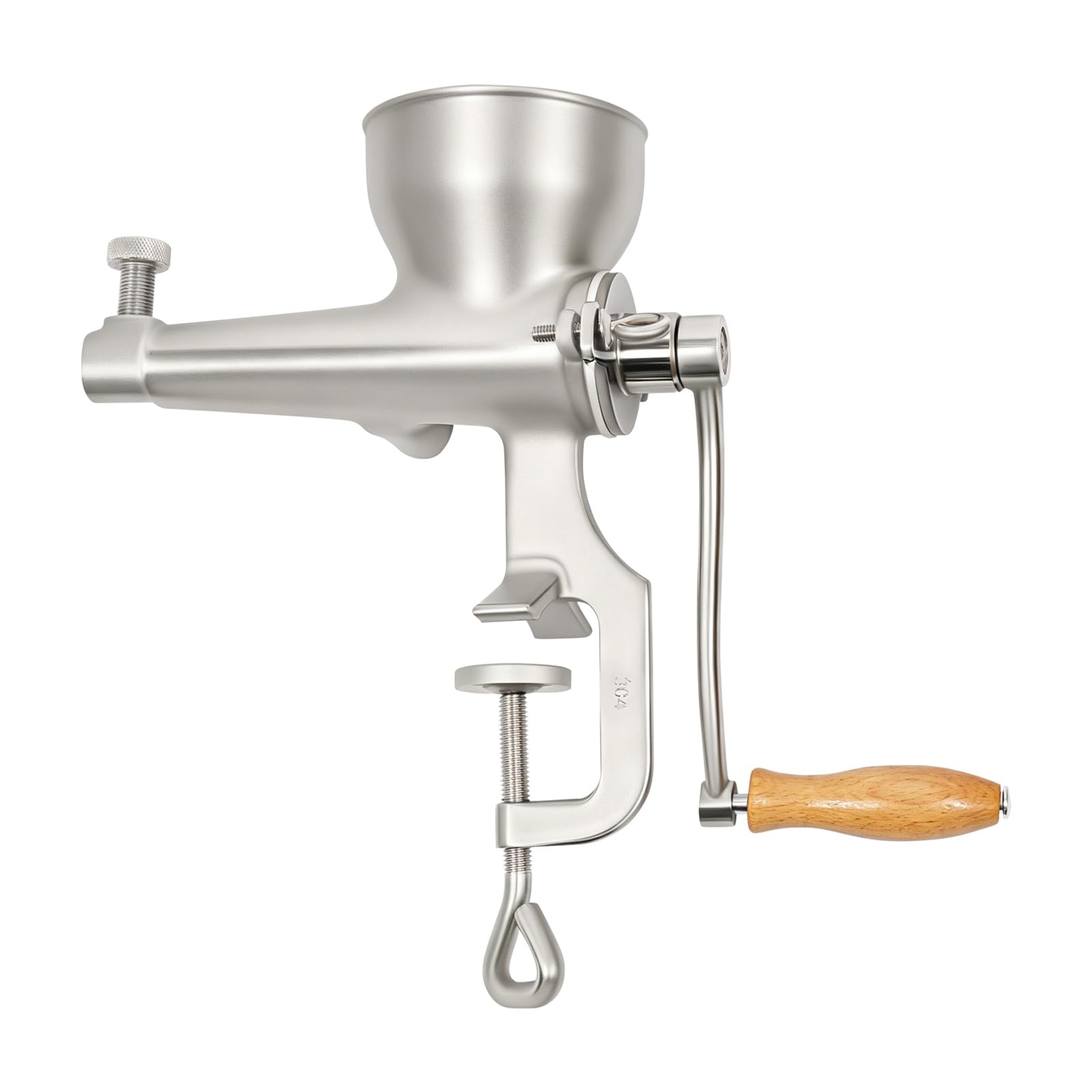 Spremiagrumi manuale in acciaio inox 304, morsetto da tavolo, per uso