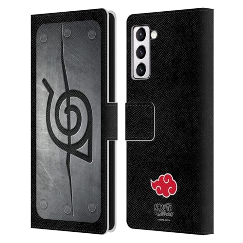 Housse en cuir Naruto S21+ 5G ornée du célèbre bandeau d'Itachi aux finitions soignées et durables