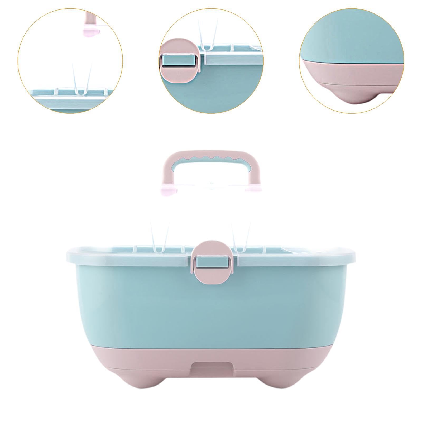Amagogo Égouttoir à Bouteilles, boîte de Rangement, boîte à Vaisselle, Panier à Vaisselle Facile à Nettoyer pour comptoir de Cuisine