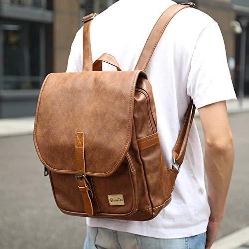 zebella leather backpack