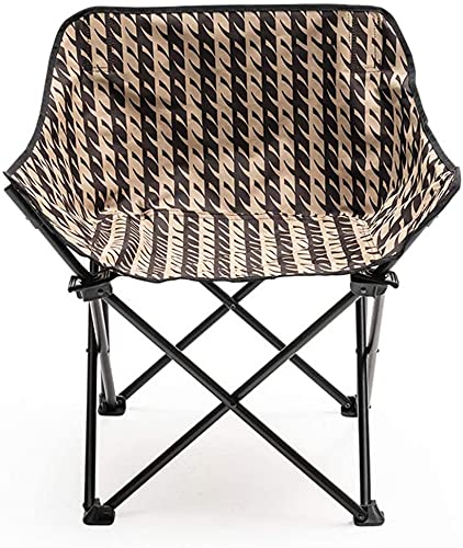 Chaise de camping portable marron légère pour remédier au manque de sièges au parc