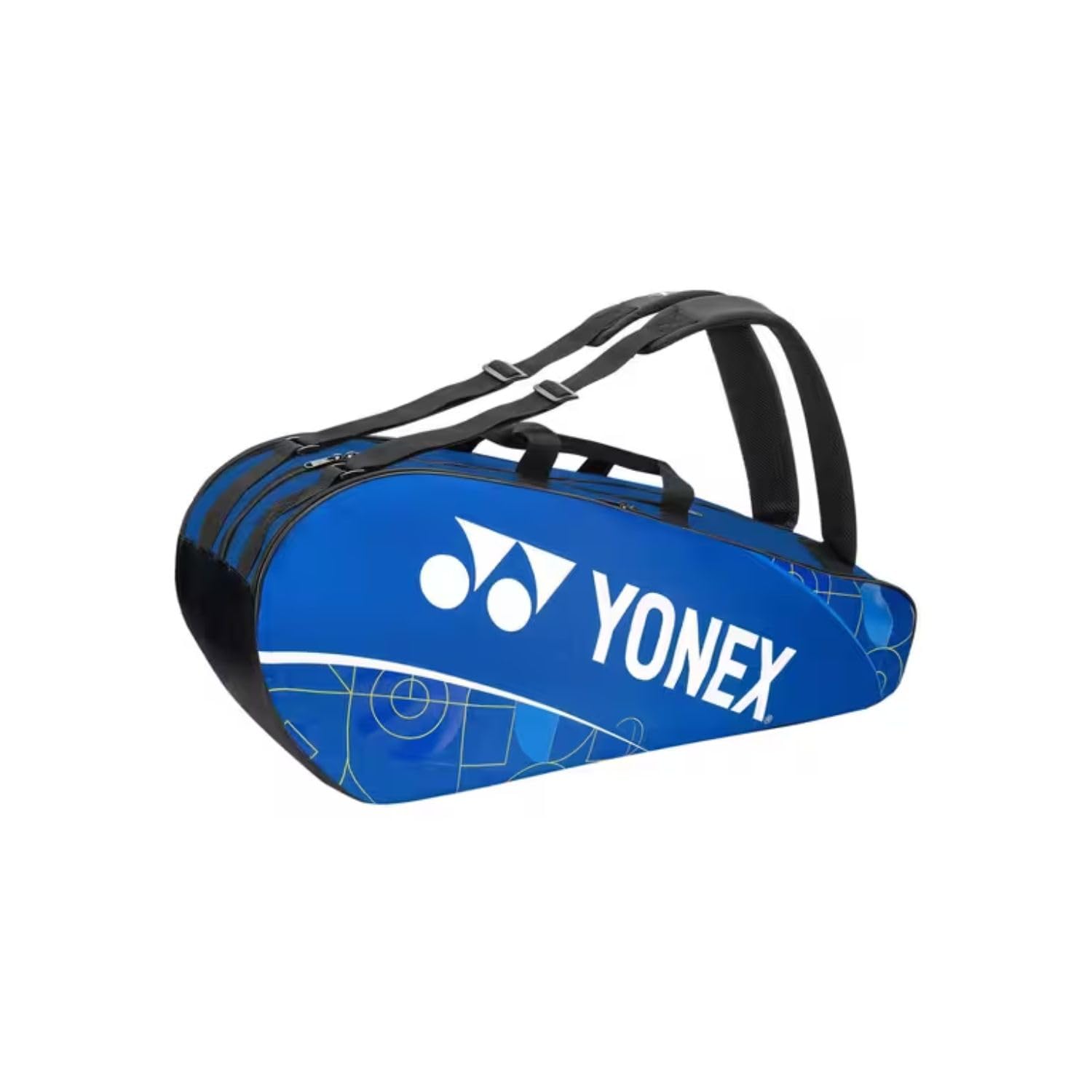 YONEX Badminton Racquet Bag ACE2 1629 |BT9 | ACE2 Series|Thermal Lining Compartment |Eronomic STRPS |Available as Backpack|Hand Carry |Accessories & 9 Racquet Comaprtment |Wide Shoe Packet-image-22