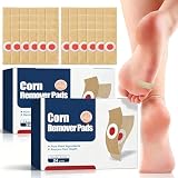 Corn Removers for Toes – Callus Removal Tool Paster，Relieves Pressure from Corns on Feet, Toe Callus & Plantar Wart Remover Bandages for Bottom of Foot, 48 Pads (2 Boxed)