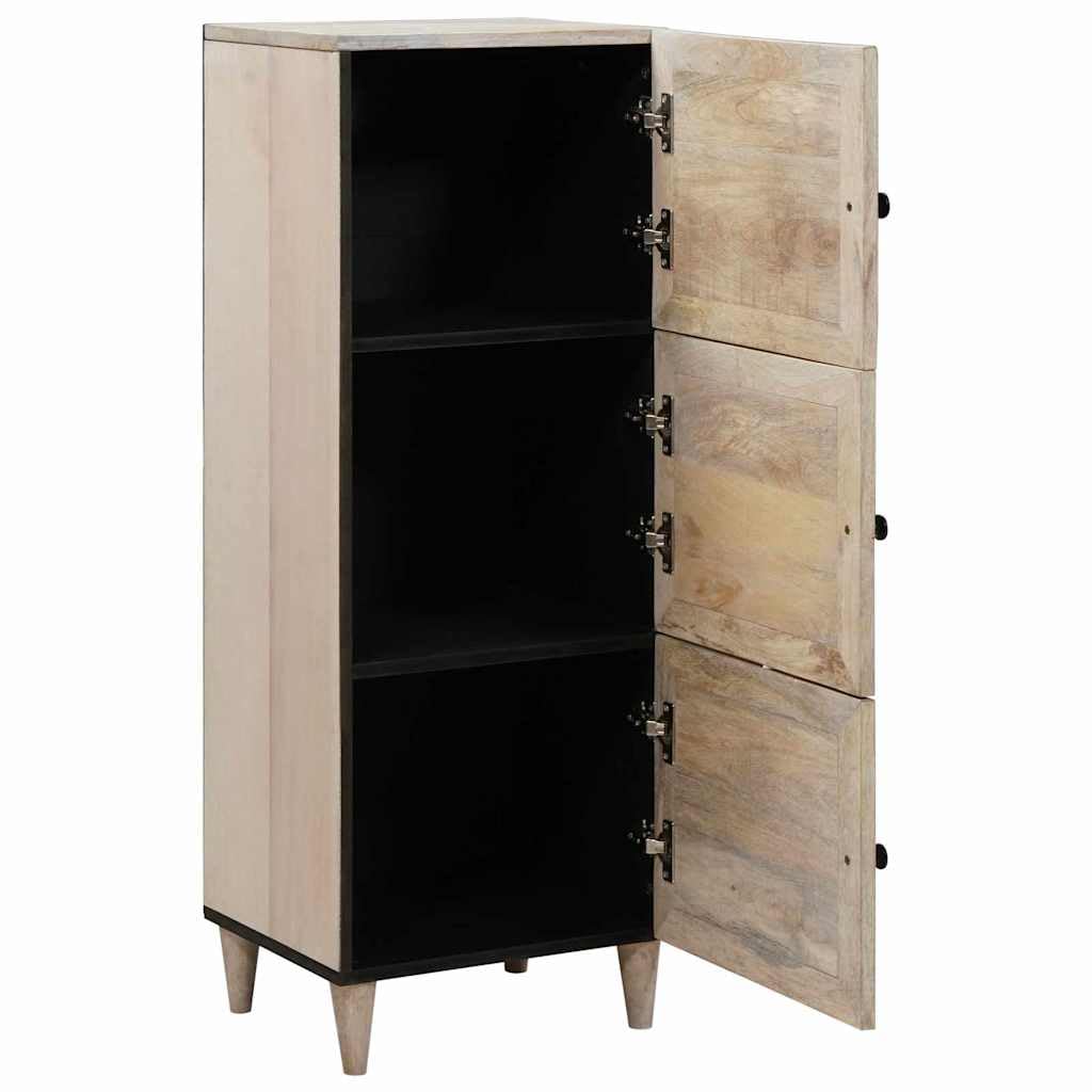 Credenza Bianca Legno Mango 40 x 33,5 x 110 cm