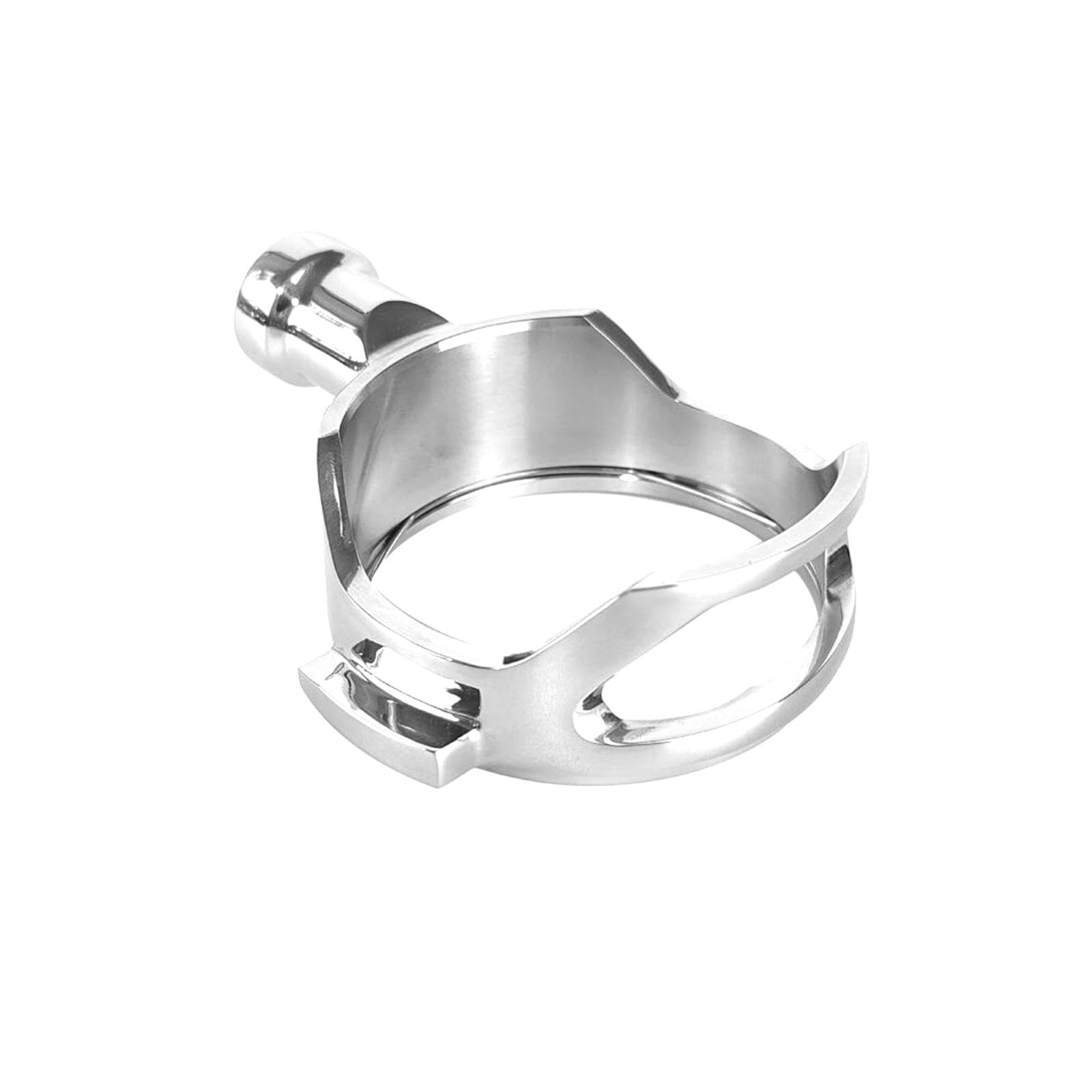 Fenteer Cabezal de Portafiltro Sin Fondo de 58 Mm para Cafetera E61, Piezas Fáciles de Limpiar
