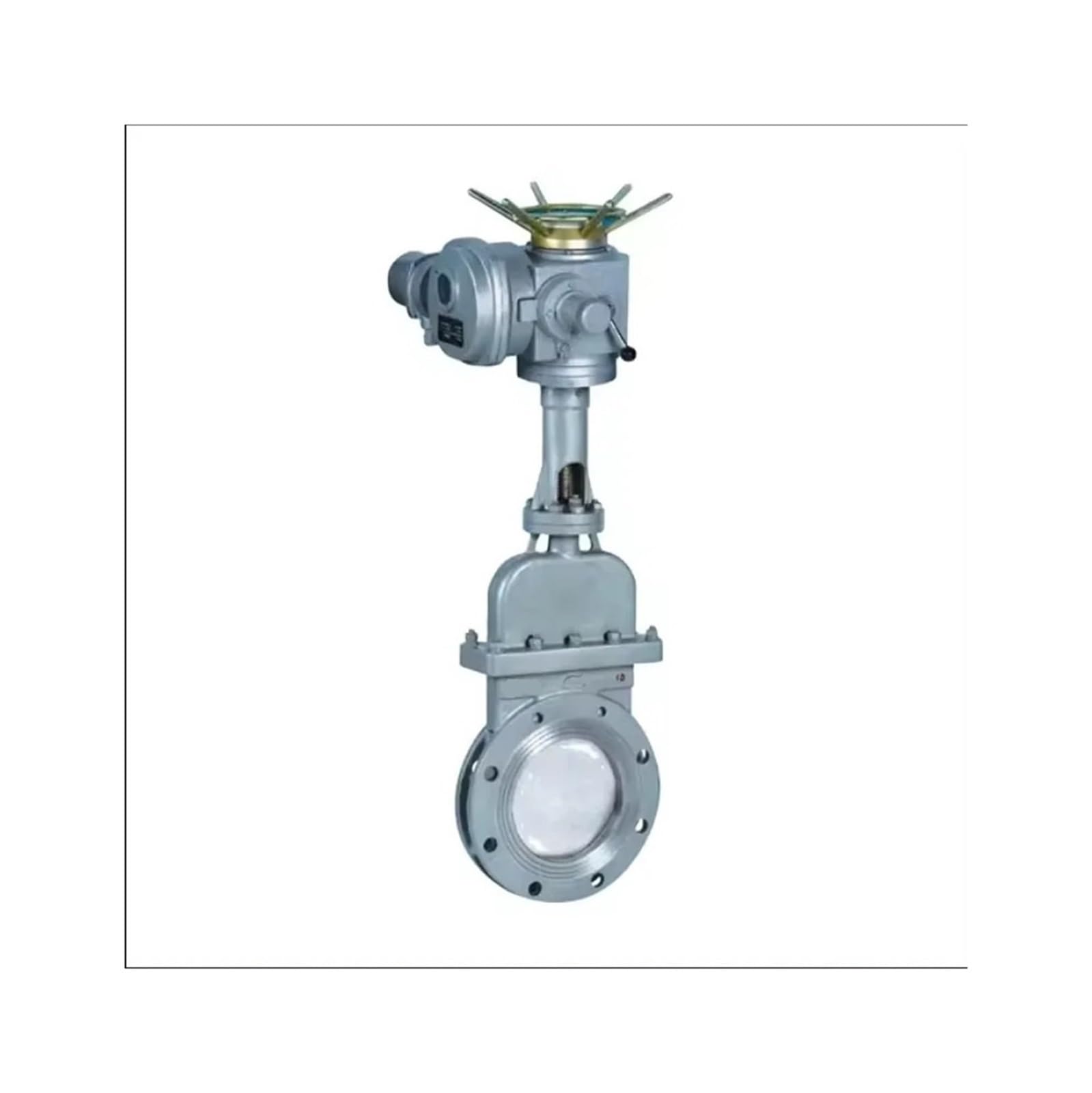 6-inch electric actuator solenoid valve sliding gate valve