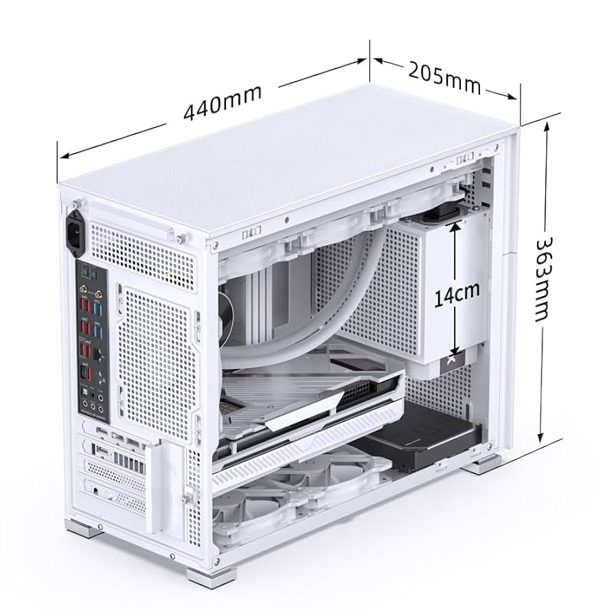 JONSBO D31 SCREEN PCケース おまけ付き モニタ内蔵 Amazon.com: JONSBO D31 MESH SC Black Micro ATX PC Case with