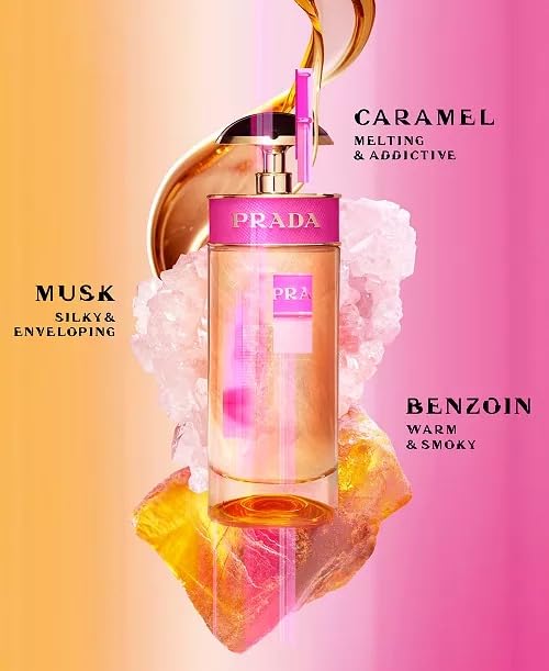 Prada Candy Gift Set eau de parfum 80ml/ 2.7 fl oz, travel parfum 10ml/0.33 oz and perfumed body lotion 50ml/ 1.6 fl oz