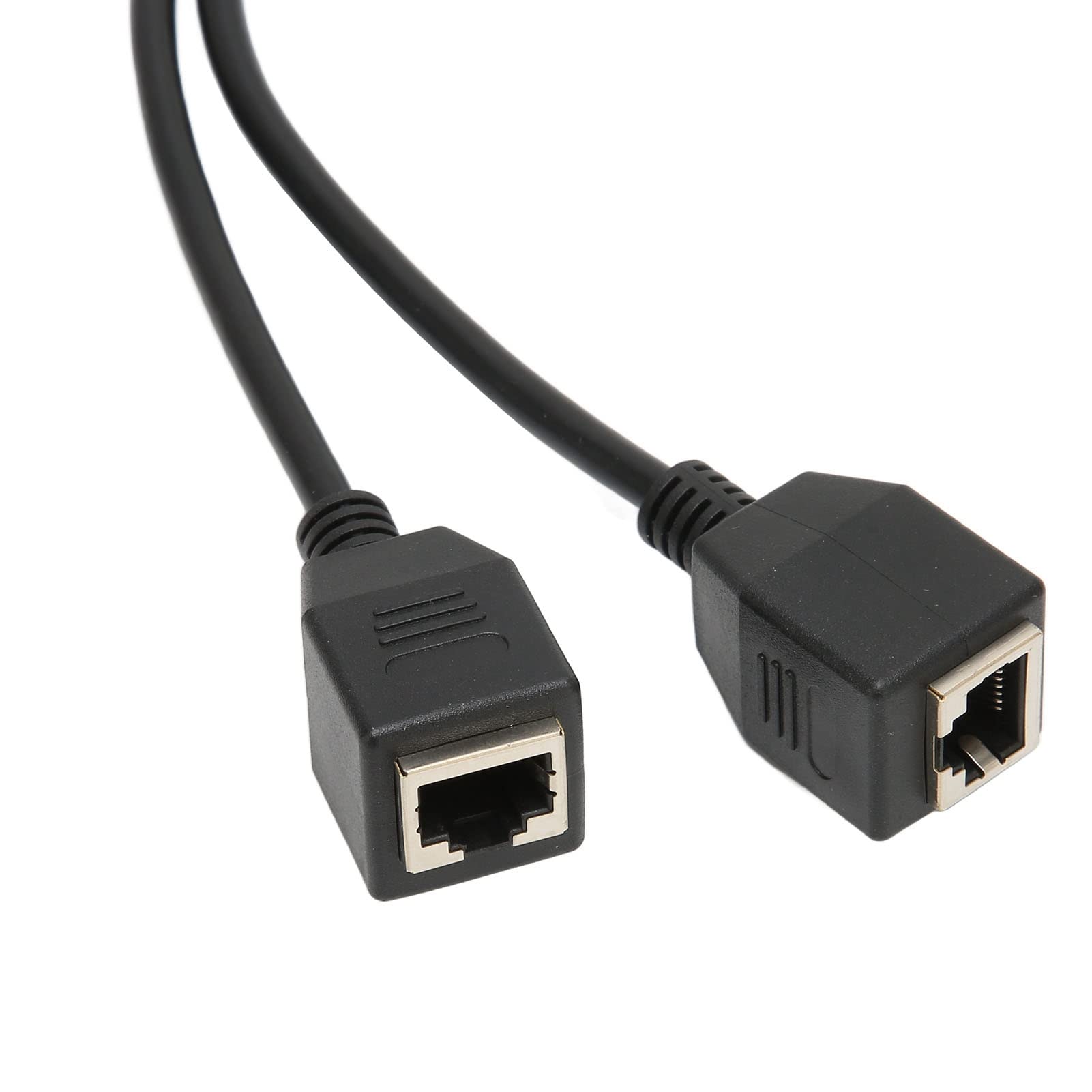 Zunate Cavo sdoppiatore Ethernet Adattatore di Rete RJ45, Cat5 RJ45 Adattatore per Cavo Internet da 1 Maschio a 2 Femmine per Router di Computer, Scatola di Rete, Modem a Fibra Ottica