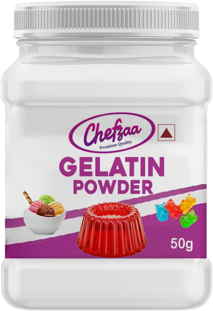 See full amazon price history chart for Chefzaa Pure Edible Gelatin Powder Perfect for Jellies, desserts, Puddings & more (50G) Chefzaa Pure Edible Gelatin Powder Perfect for Jellies, desserts, Puddings & more (50G) (B0D2JFN3P1) Amazon Price History, Amazon Price Tracker
