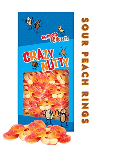 Juicy Peach Rings - 1 Pound