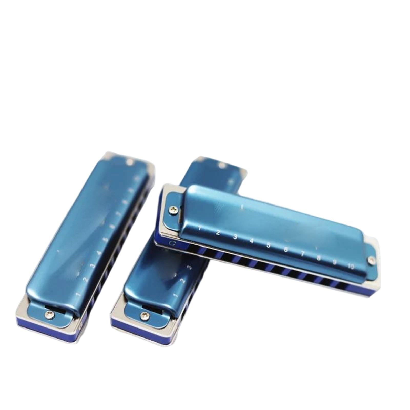 Armonica Blues Set Harmonia 10 Fori Di 3 Tasti ACG | Set Harmonia a 10 fori di 3 chiavi ACG per professionisti principianti