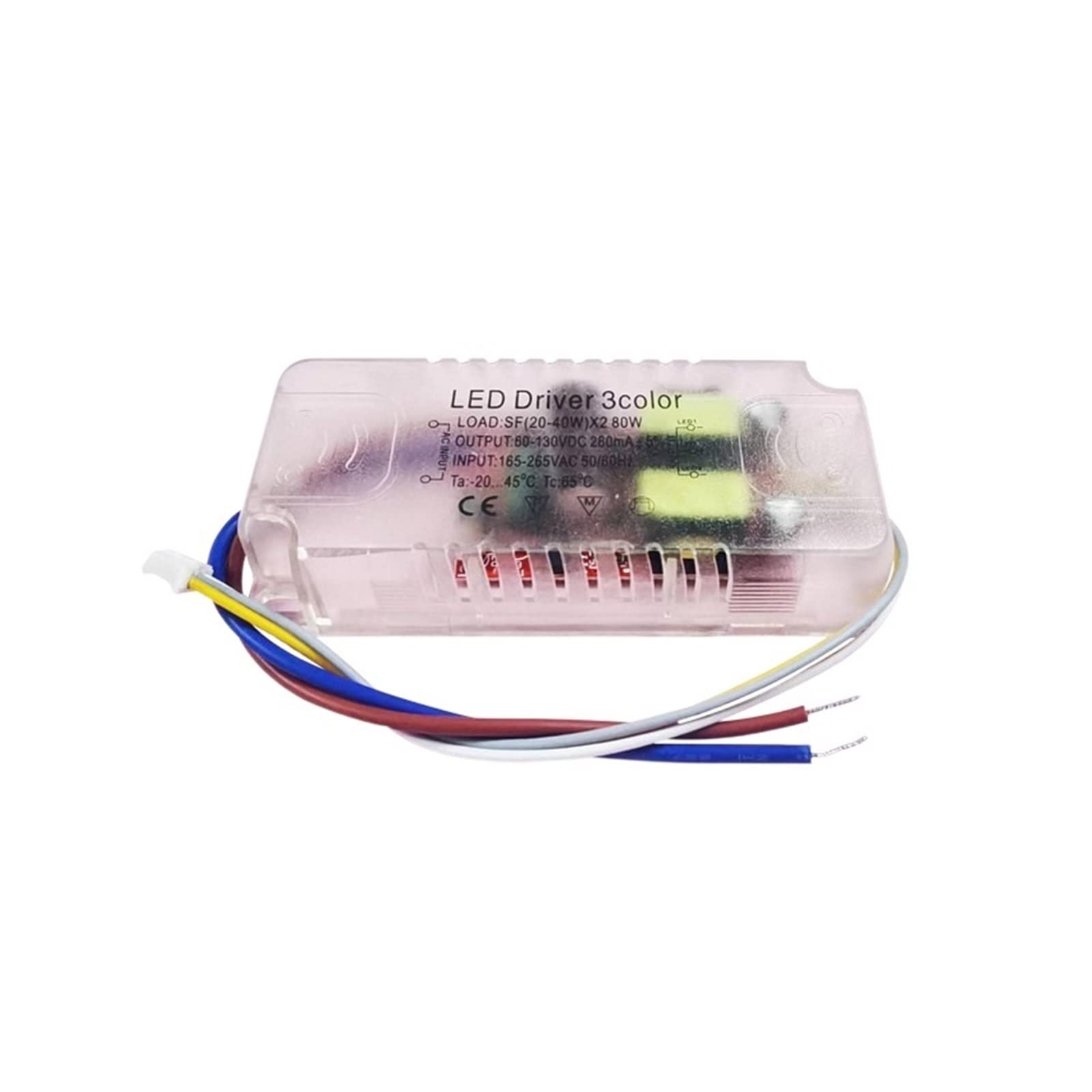 Alimentation externe pilote de gradation 20-40W x 2 anti-scintillement