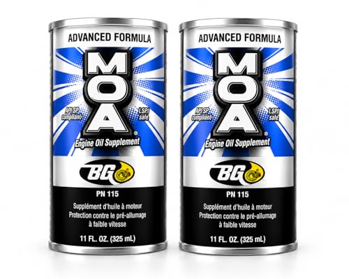 BG Advanced Formula MOA PN 115 Motor Oil Additive 11 fl oz Cans Pack of 2