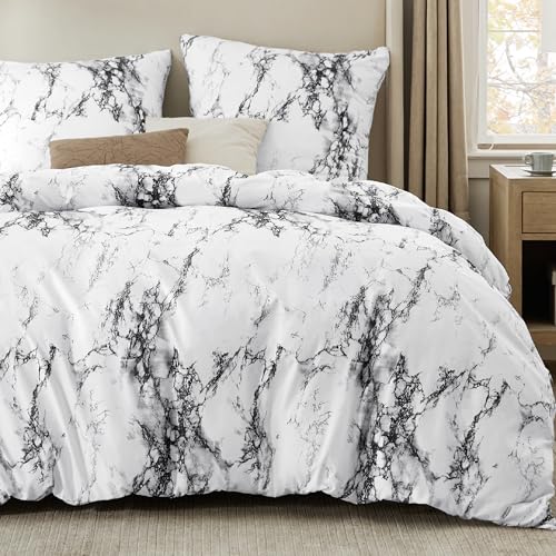 BEDSURE Bettwäsche 200x200 3teilig Bettbezug - Bettwäsche-Sets 200 x 200...