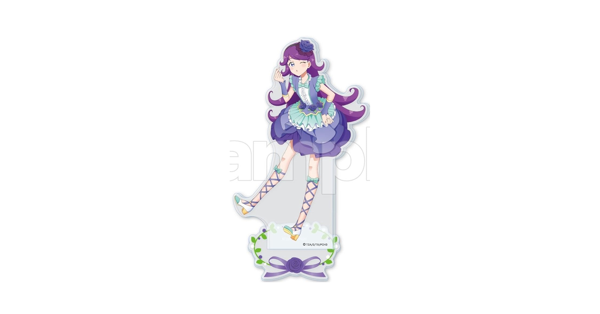 Amazon | キラッとプリチャン紫藤める アクリルスタンド
