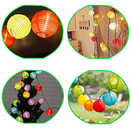 Catena di Luce Solare deepdream bunt Lanterna di