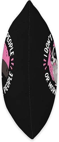 Miniatura 2 de Border Collie Gifts & Accessories Almohada Collie con borde para mascotas, 16 x 16 pulgadas, multicolor