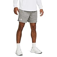 Under Armour Uomo Rival Terry 6" Short, Pantaloni Corti Allenamento