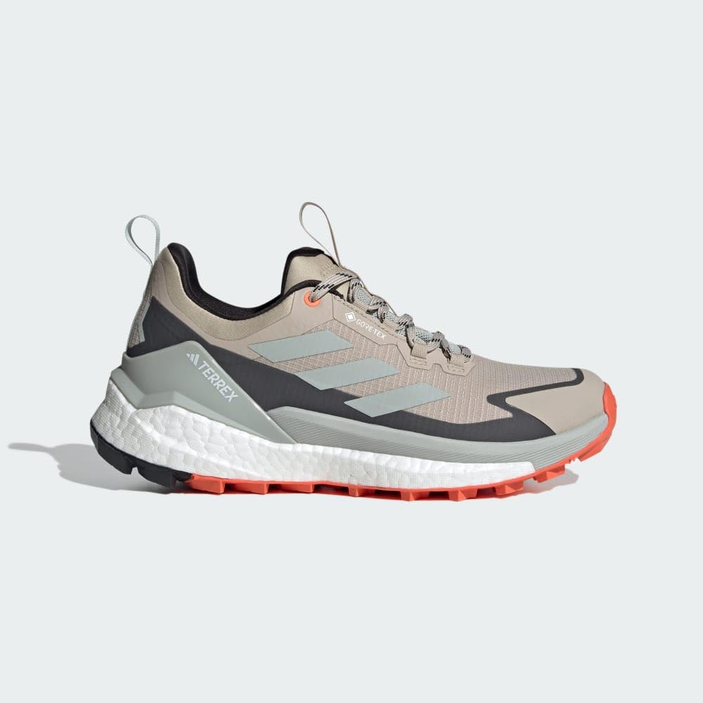 adidas Terrex Free Hiker 2 Low Gore-TEX® Wonder Beige/Core Black/Semi Impact Orange 8 B (M)
