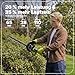 Greenworks 24V Akku-Heckenschere Set 56 cm, bürstenloser Motor, Doppelmesser 28 mm, 2,0Ah Akku & Ladegerät, Hedge Sweeper HT2202A1