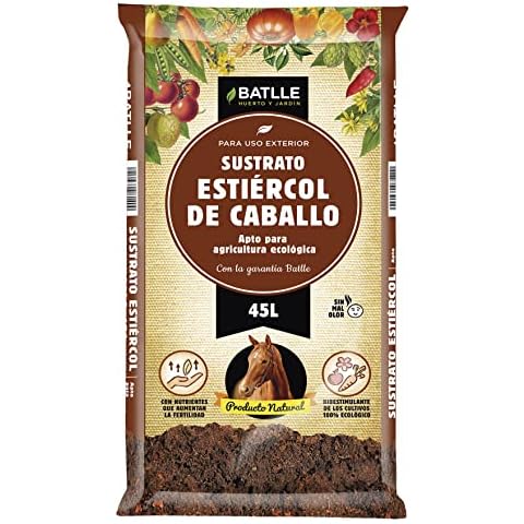 Eco-Friendly Substrates - Horse Manure 45L - Batlle Cover