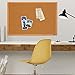 Quartet Cork Bulletin Board, Framed Corkboard, 2' x 3', Oak Wood Frame, Message Board, Vision Board (MWDB2436-ECR)