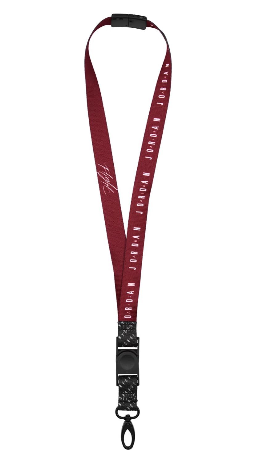 burgundy nike lanyard