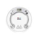 Dr. Care Digital Glass Weighing Machine Round Personal, Body Fitness Weighing Scale, Digital Weighing Scale for Body Weight (8mm), Multicolor gallery image