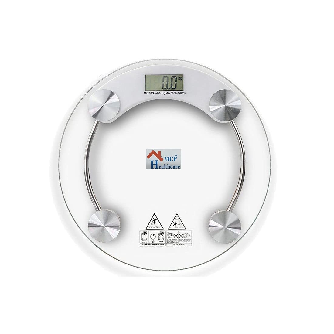 Dr Care Digital Glass Weighing Machine Round Personal, Body Fitness Weighing Scale, Digital Weighing Scale for Body Weight (8mm) (B095KMV741) Amazon Price History, Amazon Price Tracker
