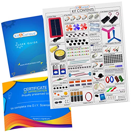 Kit4Curious® Science & Fun DIY activity learning educational STEM toy for 7+ years - tinkering, experiment, school project, innovation kit - Image 5