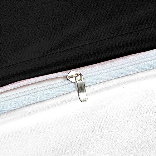 PTNQAZ Elvis Presley Bedding Set 3D Printed Comfortable Duvet Cover Set With Pillowcases Bed Set Bed Linen Bedclothes Home Textile (Double,1)