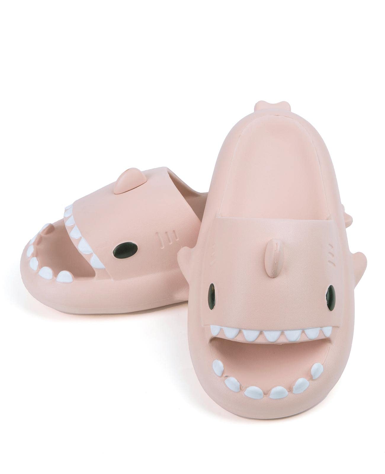 SAGUARO Zapatillas de Casa de Tiburón para Niños, Pantuflas de Baño de Ducha Antideslizantes y de Secado Rápido para Niño y Niña, Cómodas Sandalias para la Jardín, Piscina y Playa