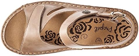 Propét Women's Jocelyn Sandal,Khaki,8.5 X-Wide | Image 5