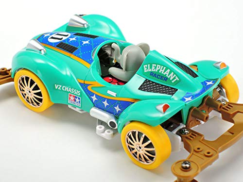 JR Elephant Racer VZ Chassis Tamiya 95569 miniatura 3