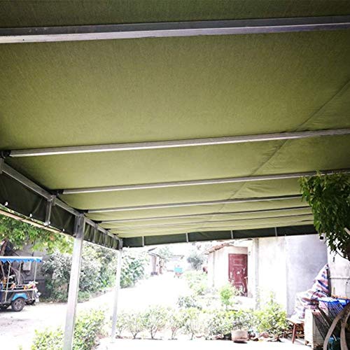 Bâche imperméable extérieure verte anti-UV pour bois et camping - 3