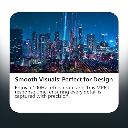 Image of Philips 27E1N1300A 27 inch IPS FHD (1920 x 1080) Monitor,100Hz 1ms, USB-C, Built-in Speakers, LowBlue Mode, Flicker-Free, VESA, 4Yr Advance Replacement Warranty