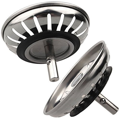 McAlpine Mini Basket Sink Strainer Waste With Overflow - FMBSWSS85