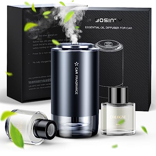 Cup Car Air Fresheners [2 Pack Oil] Automatic Spray Car Essential Oil Diffuser, 4-6 Month Super Long Use Time,No Noise,Smart Car Fragrance Machine For Toyota,Gmc,Chevrolet,Ford And More Car-Bosinty #TOP2