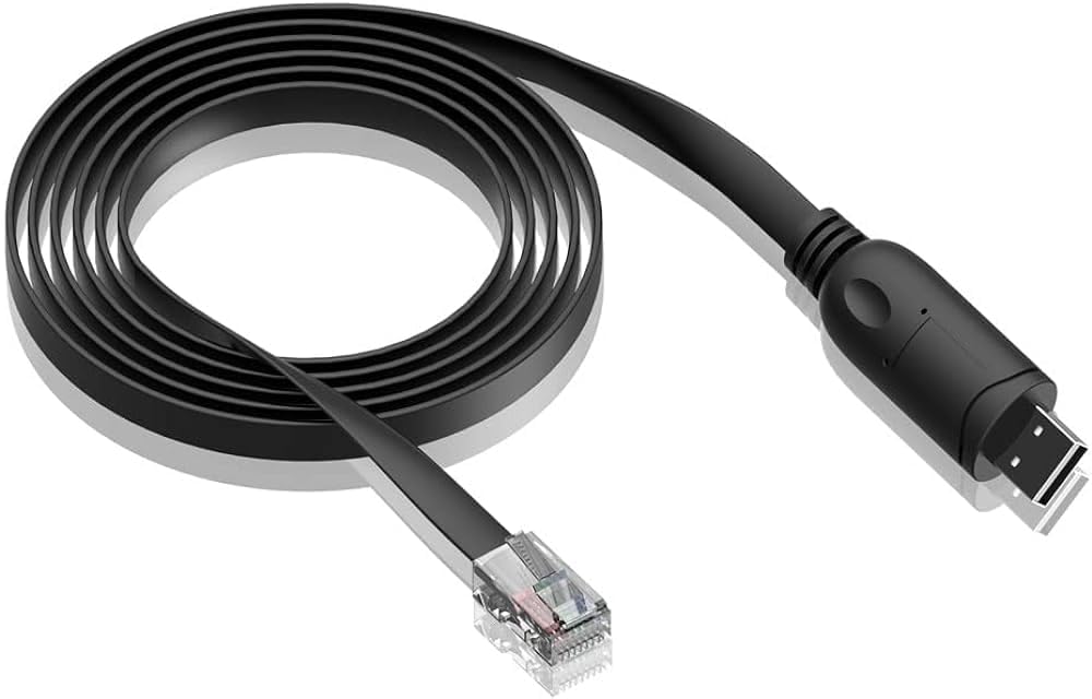 See full amazon price history chart for MICROWARE USB Console Cable 1.5 Meter USB to RJ45 Serial Adapter Compatible with Router/Switch of Cisco Black MICROWARE USB Console Cable 1.5 Meter USB to RJ45 Serial Adapter Compatible with Router/Switch of Cisco Black (B0CYQ7GFH7) Amazon Price History, Amazon Price Tracker