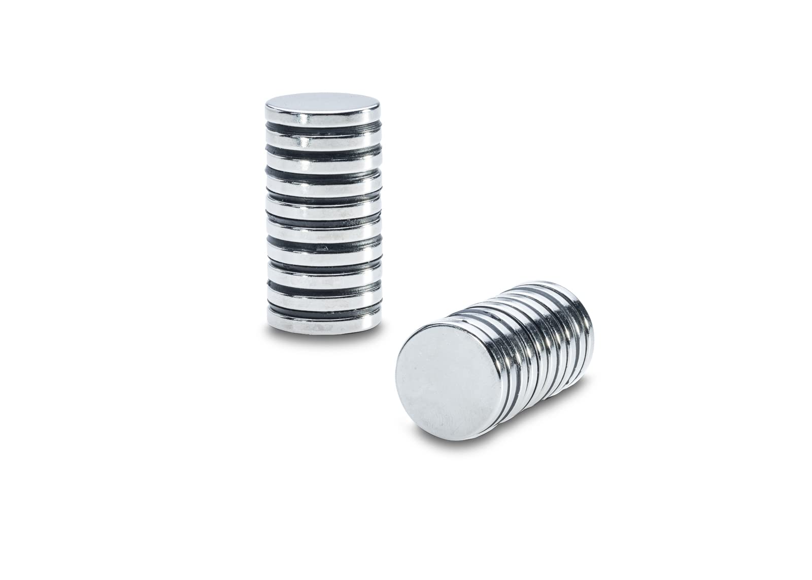 Italfitmagnetisrl | 10 sztuk - Super mocne magnesy Neodymowe Siła 9,60 kg - Średnica 40 mm Grubość 4 mm