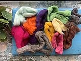 Wool off Cuts / Waste from Wool Tops, Merino Wool, British Wool, Natural Wool