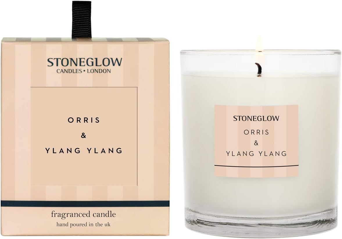 Modern Classics Orris & Ylang Ylang Candle in Glass Tumbler - 40 hours burn time