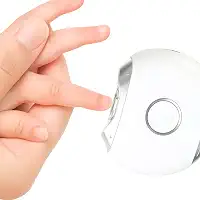 Cortador e Aparador de Unhas Elétrico Automático sem Fio com 3 Velocidades 1W para Manicure Pedicure e Acabamento